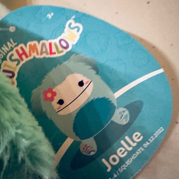 Nwt Clip Joelle Bigfoot Squishmallows - Picture 6 of 6
